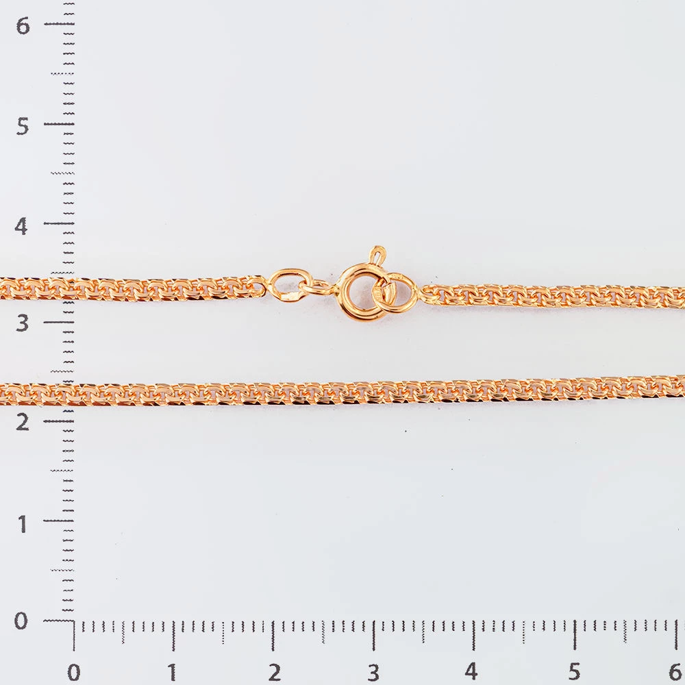 Цепь из красного золота 585 пробы