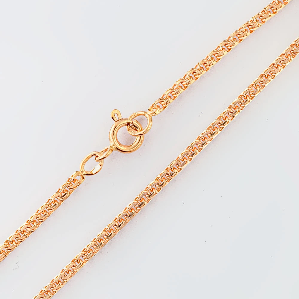 Цепь из красного золота 585 пробы