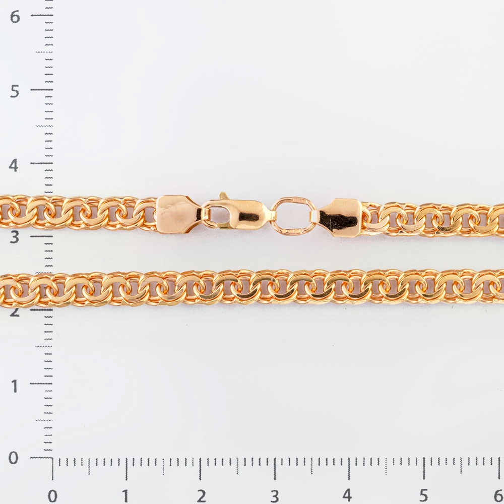 Цепь из красного золота 585 пробы
