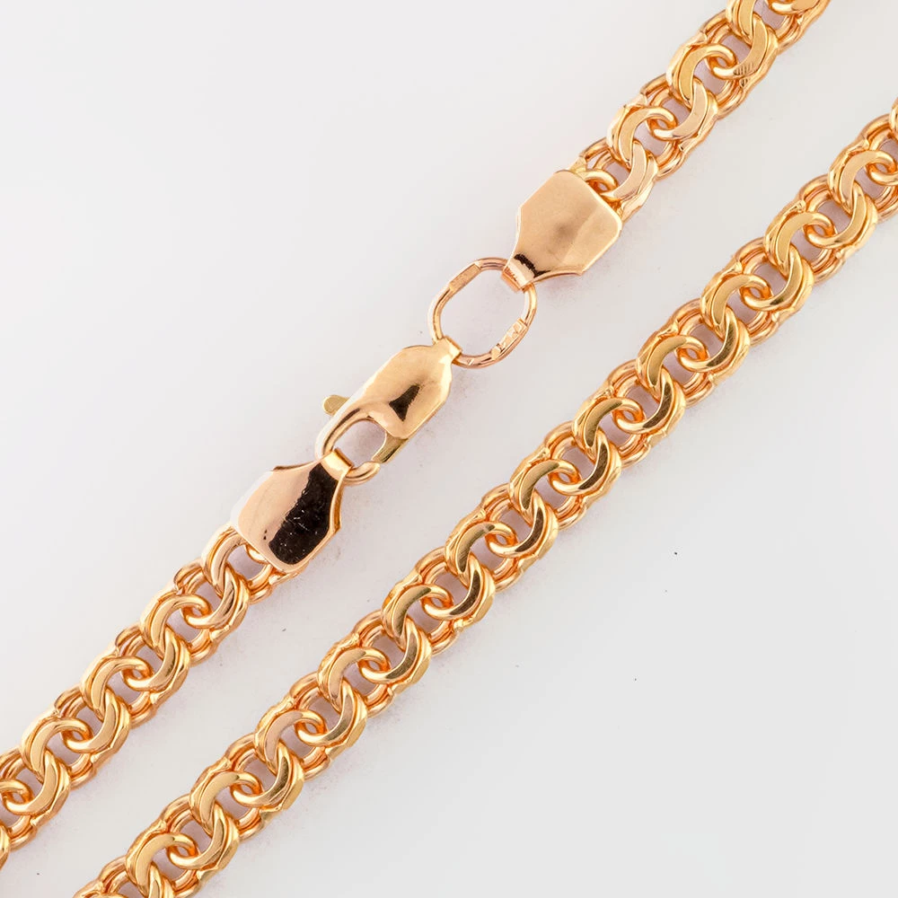 Цепь из красного золота 585 пробы