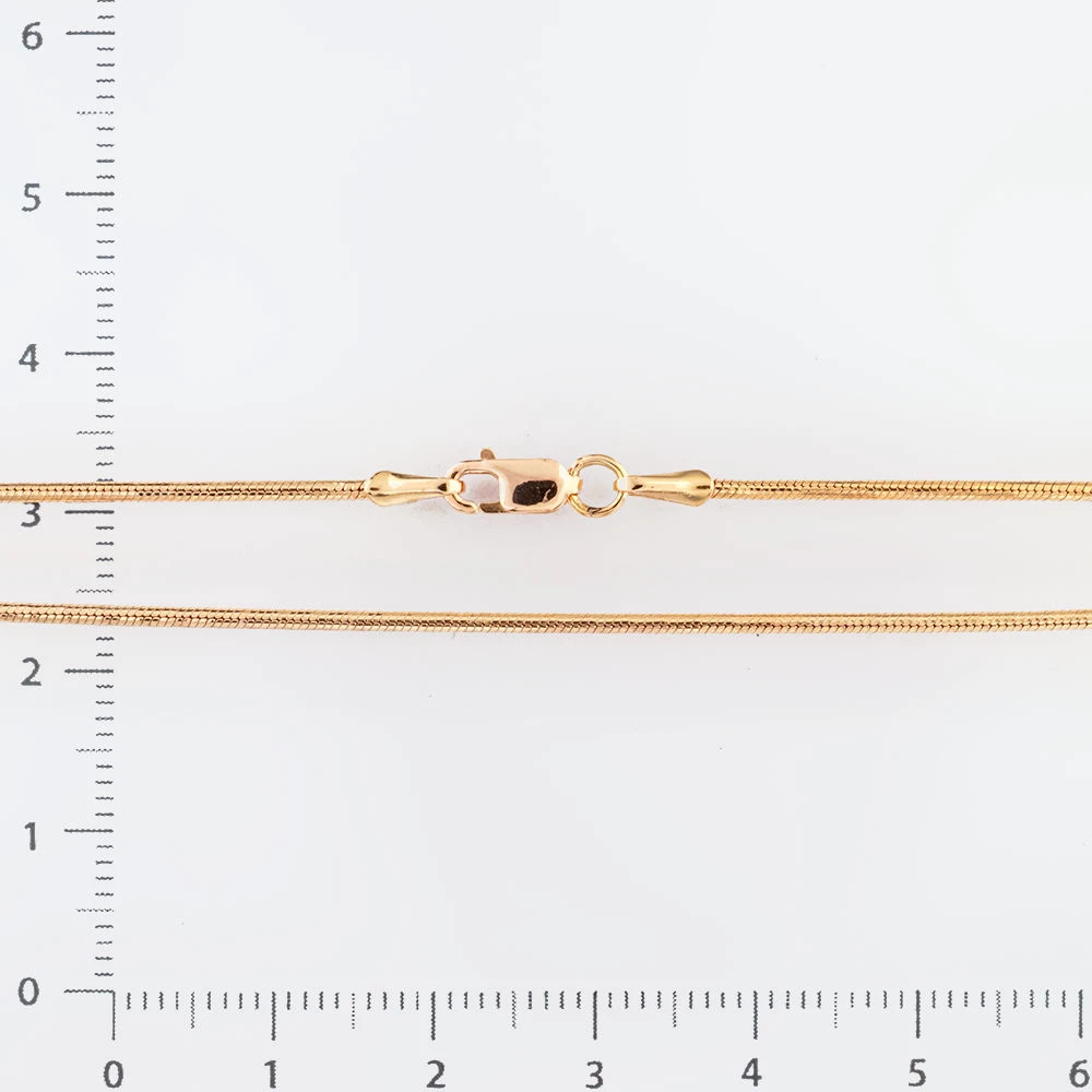 Цепь из красного золота 585 пробы