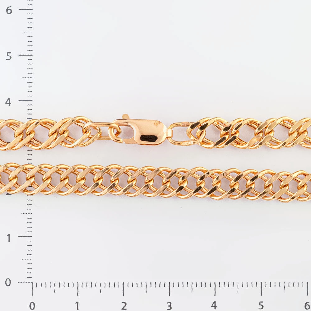 Цепь из красного золота 585 пробы