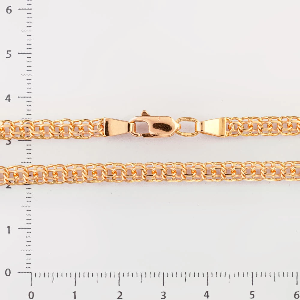 Цепь из красного золота 585 пробы