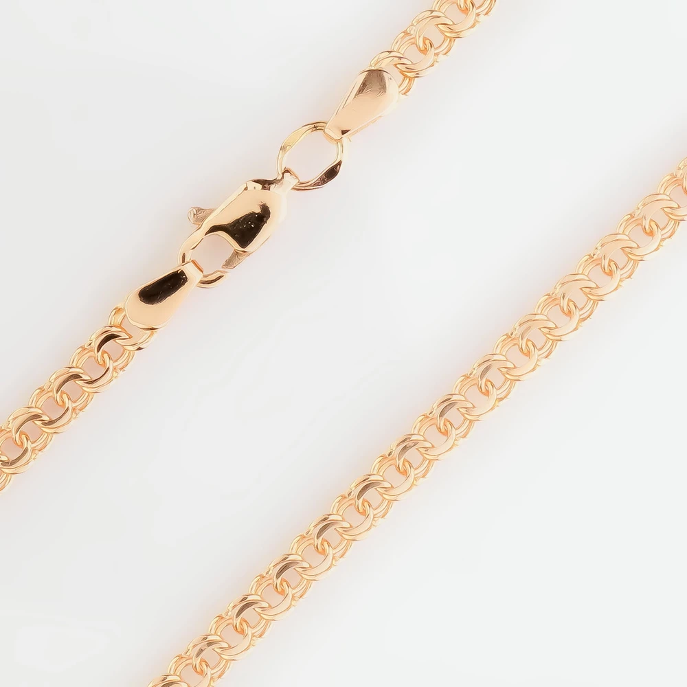 Цепь из красного золота 585 пробы