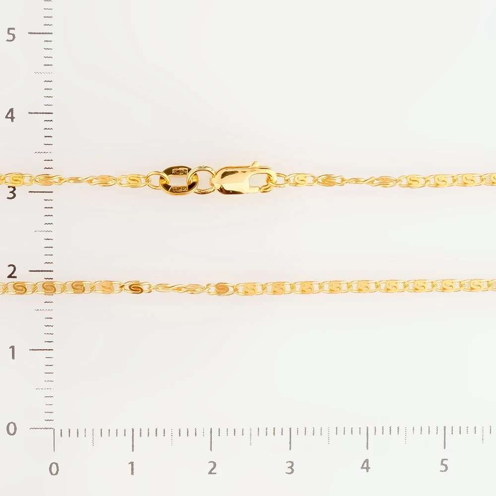 Цепь из желтого золота 750 пробы