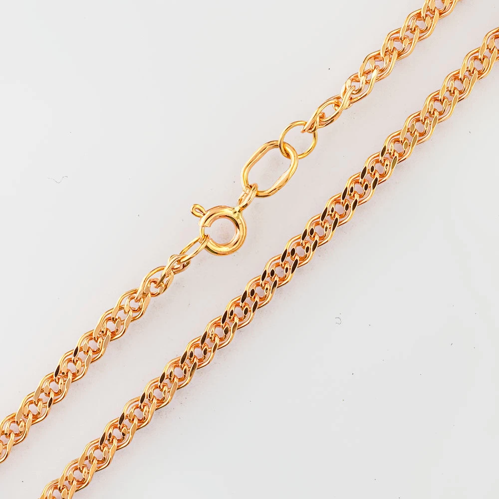 Цепь из красного золота 585 пробы