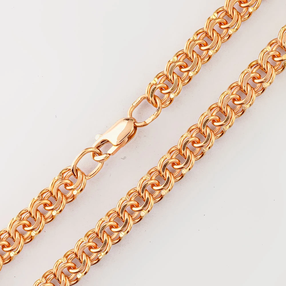 Цепь из красного золота 585 пробы