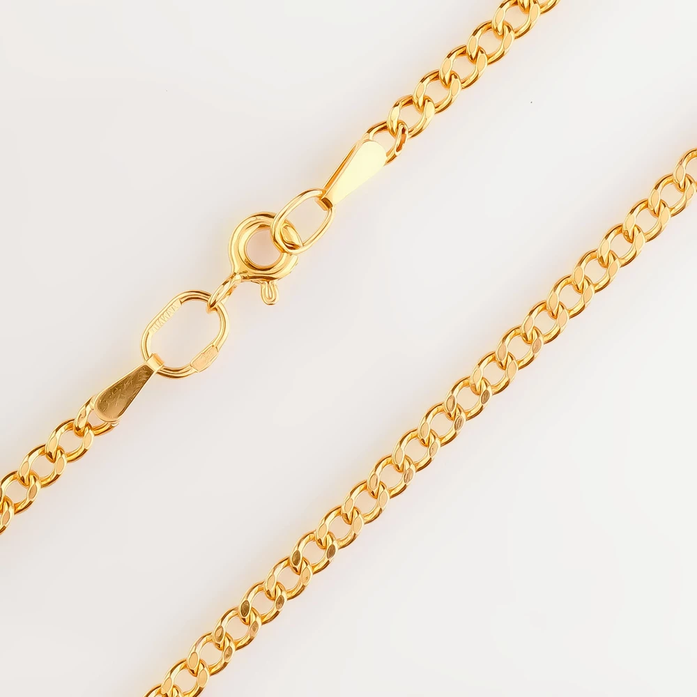 Цепь из желтого золота 585 пробы