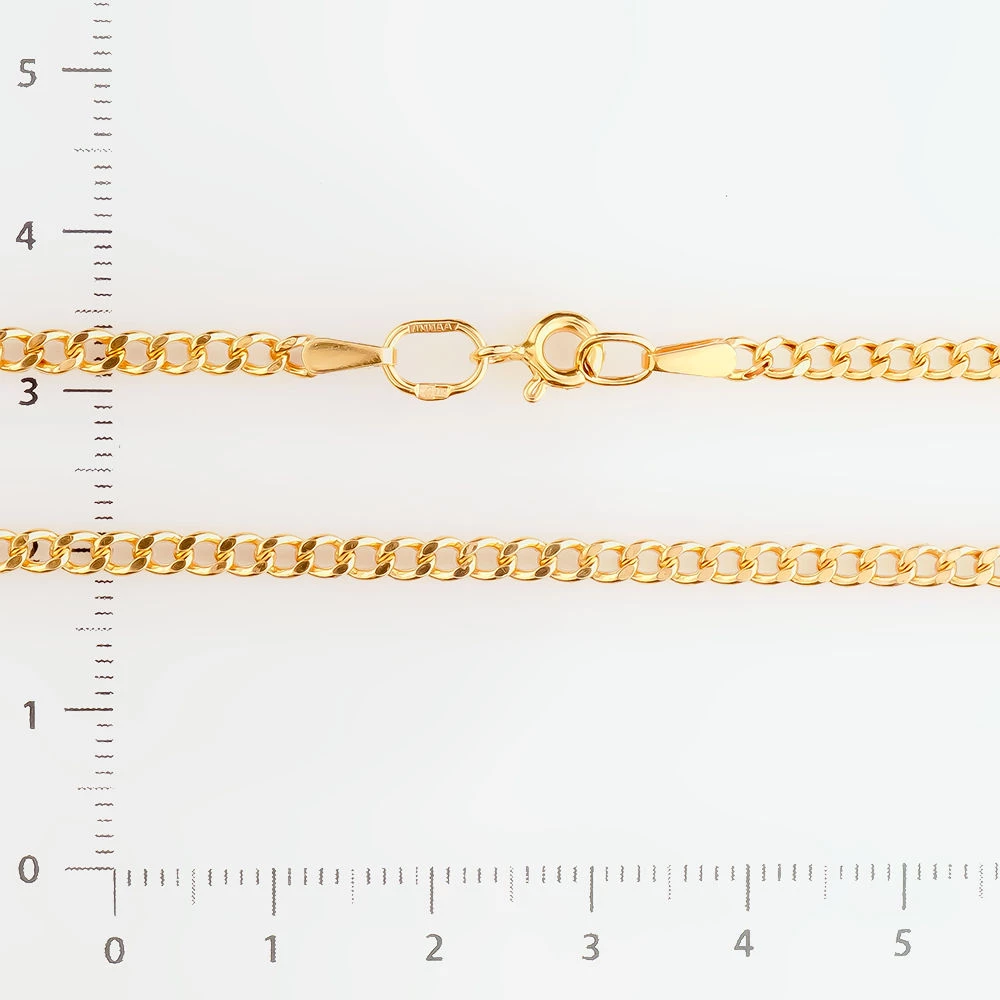 Цепь из желтого золота 585 пробы