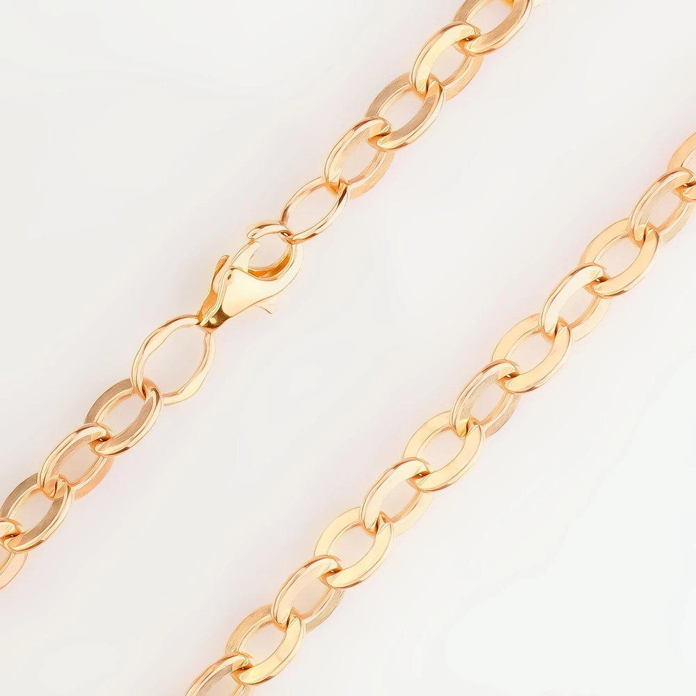 Цепь из красного золота 585 пробы