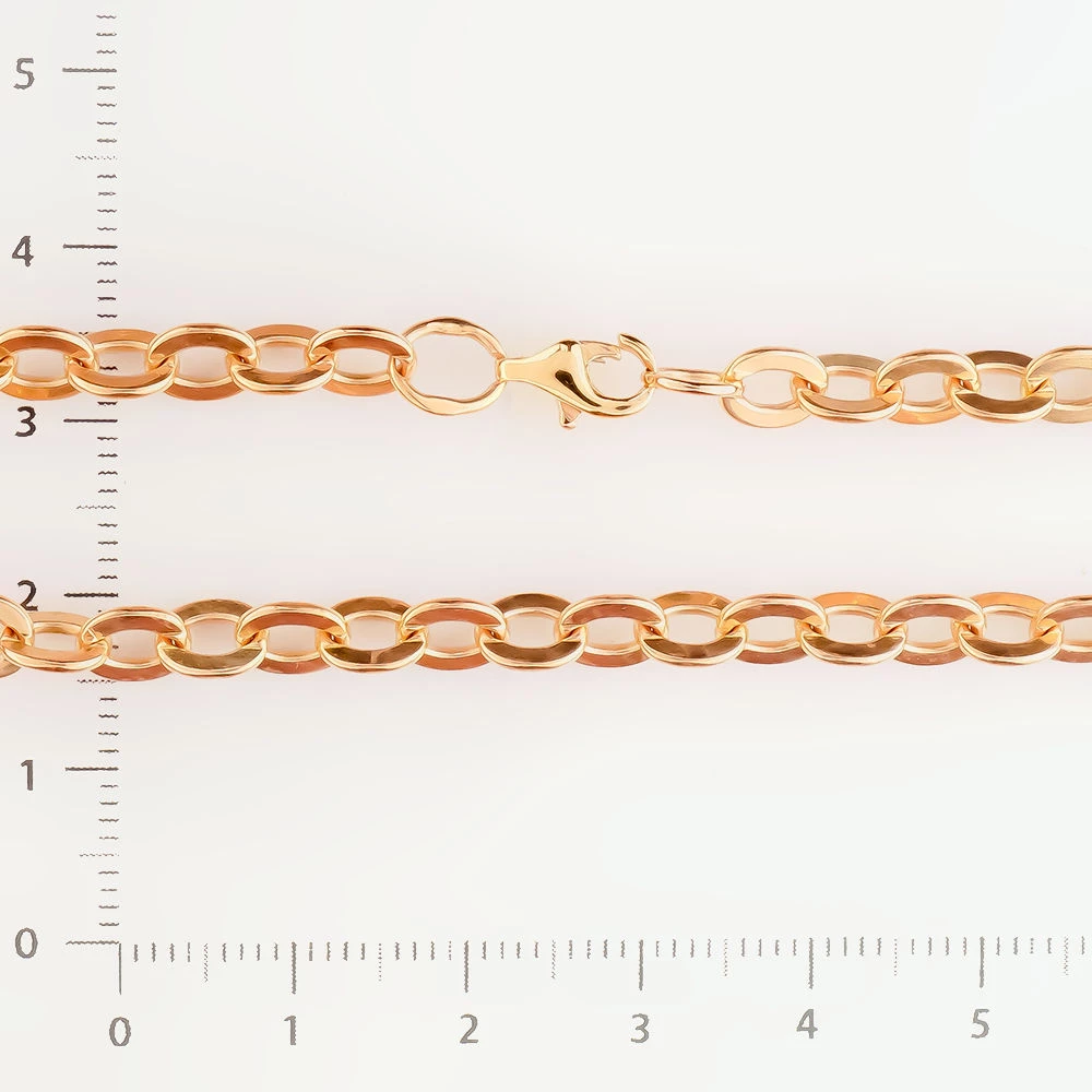 Цепь из красного золота 585 пробы