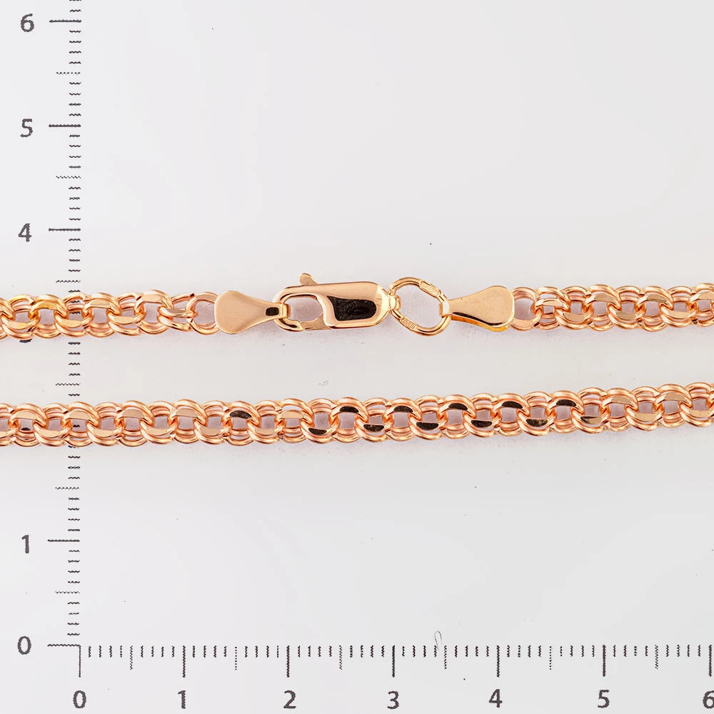 Цепь из красного золота 585 пробы