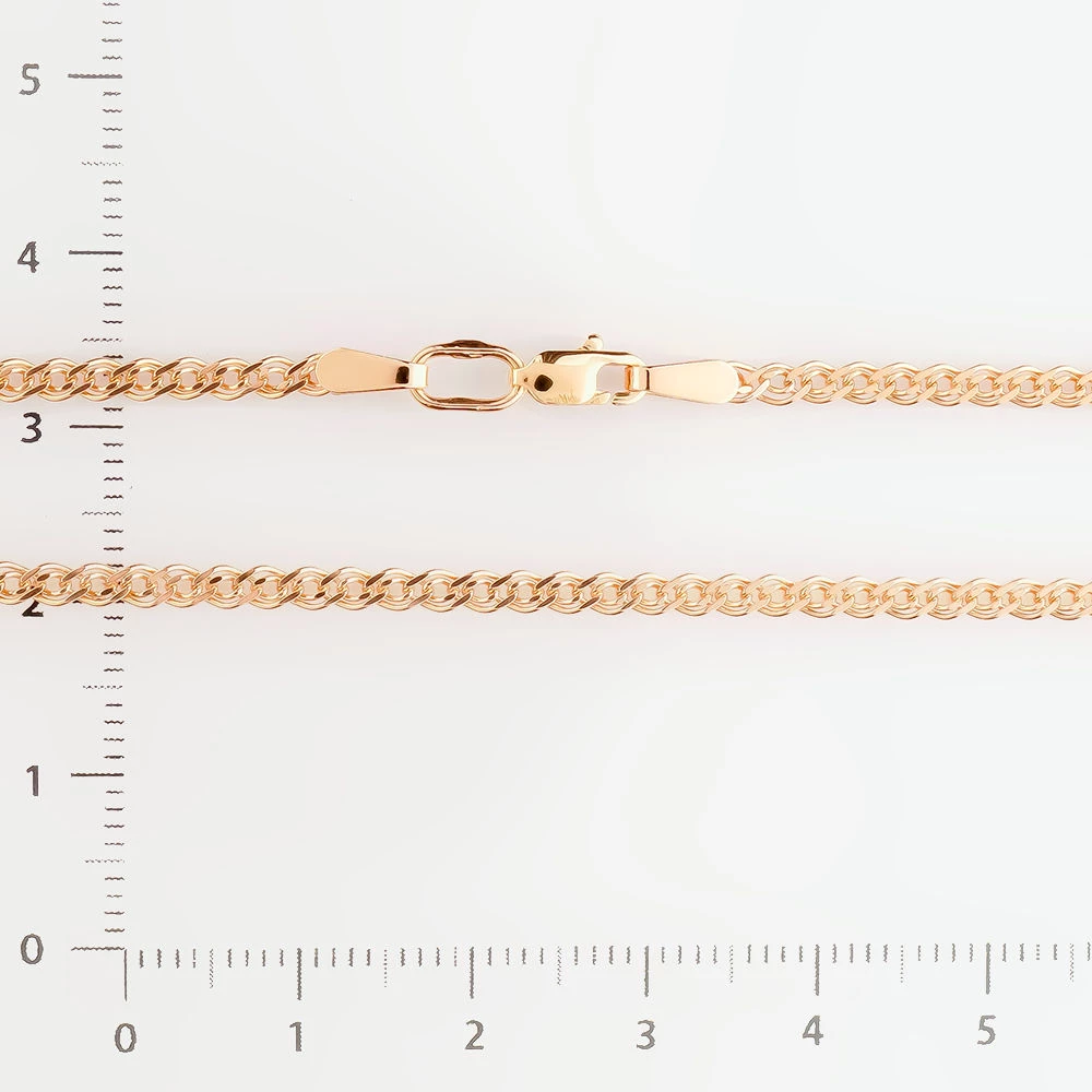 Цепь из красного золота 585 пробы