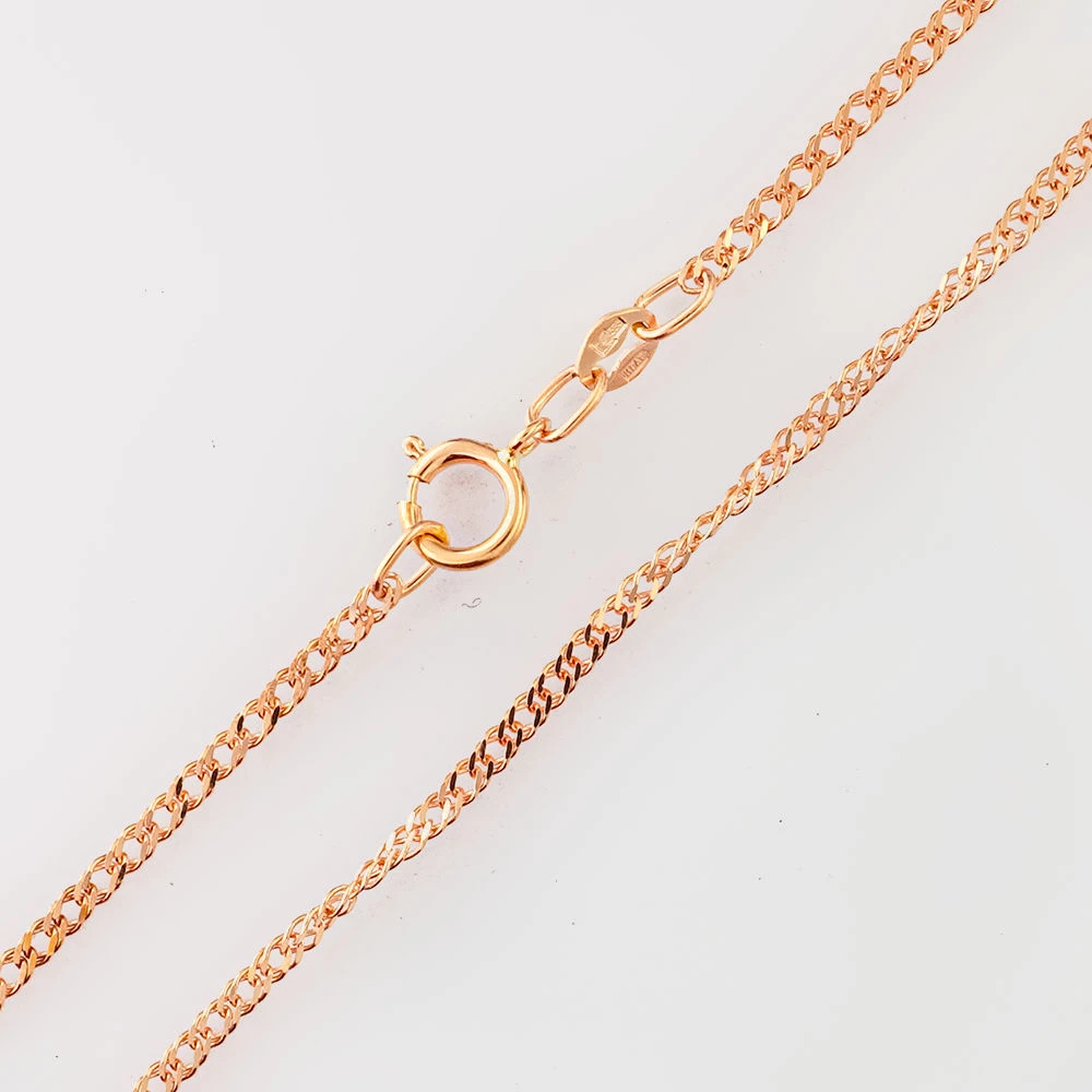 Цепь из красного золота 585 пробы