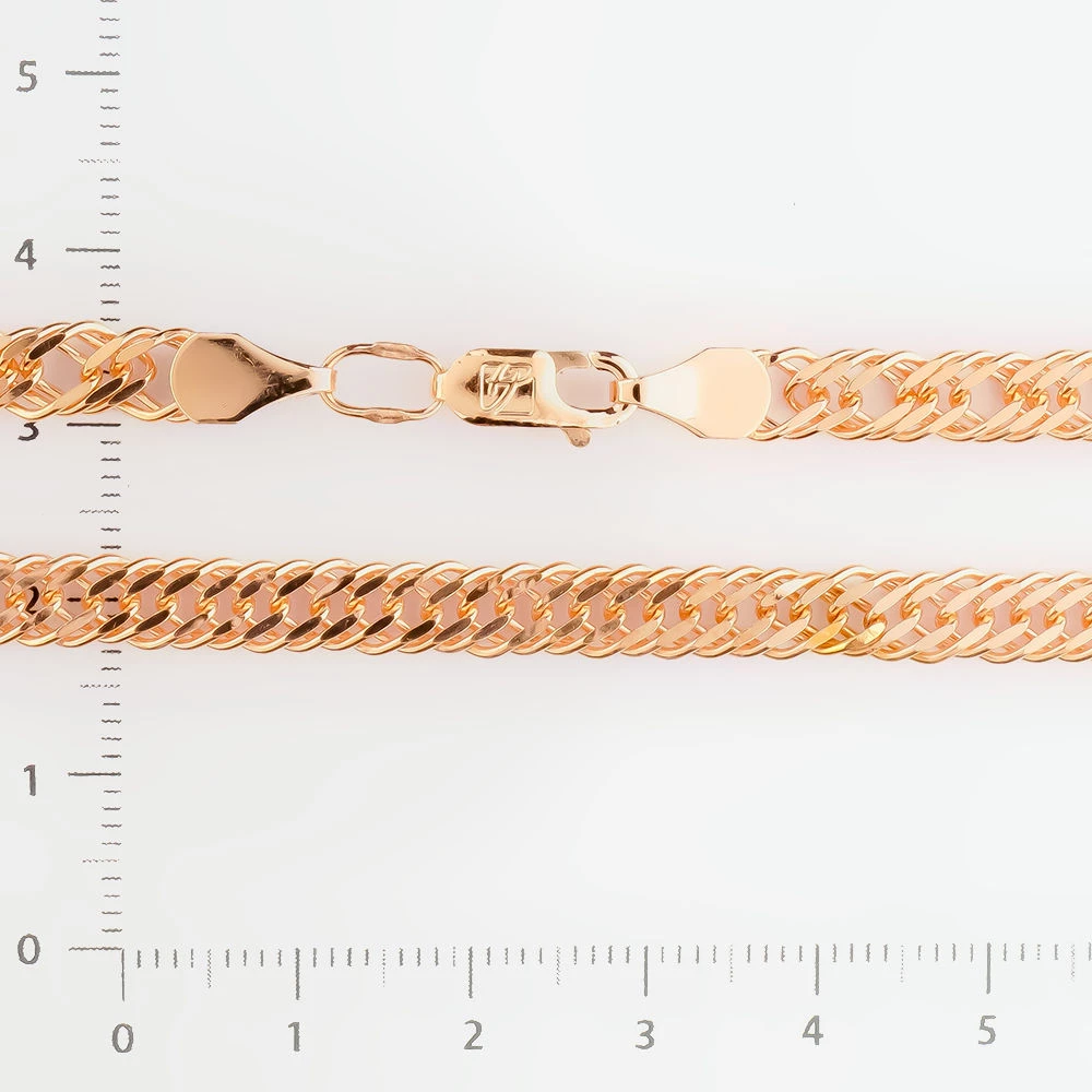 Цепь из красного золота 585 пробы