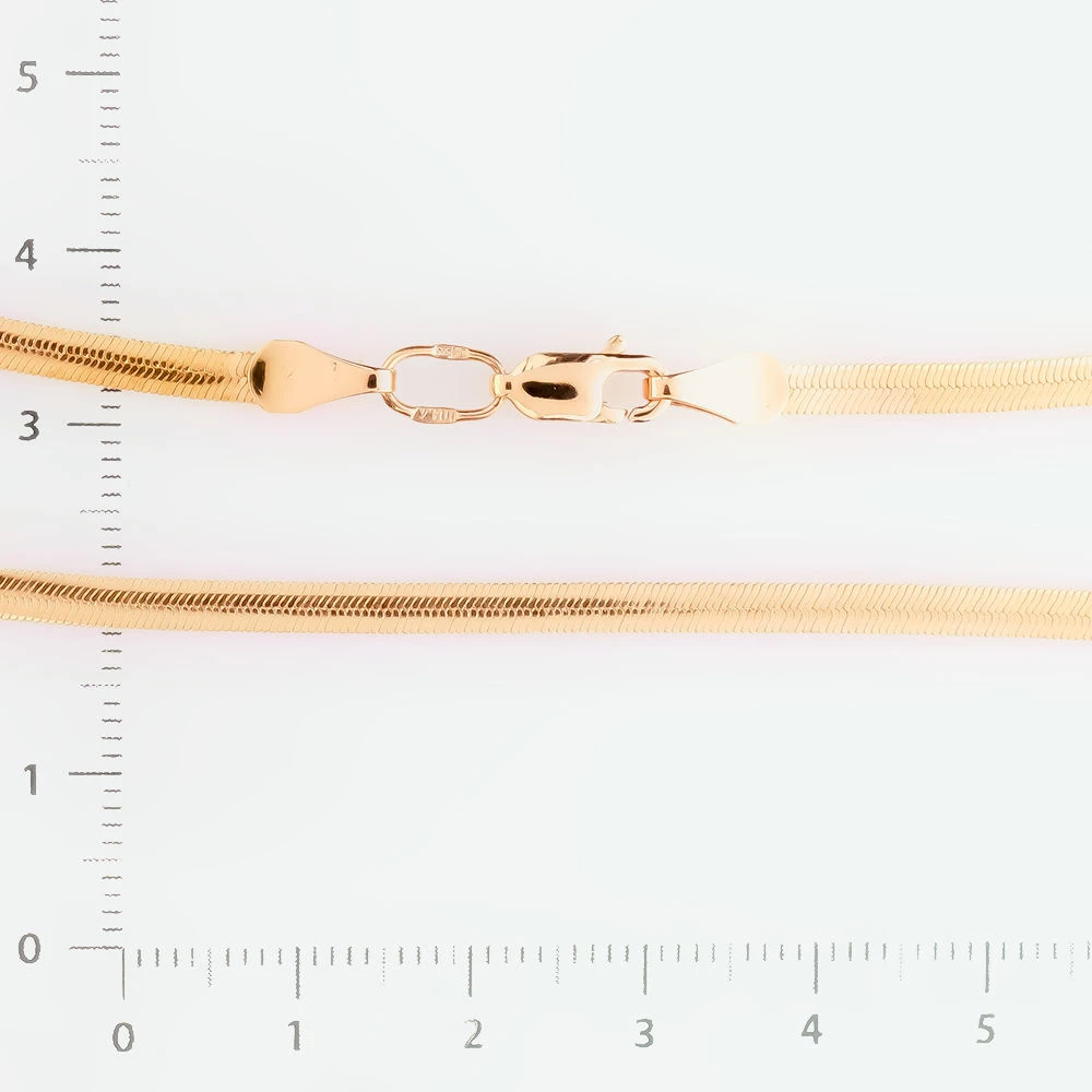 Цепь из красного золота 585 пробы