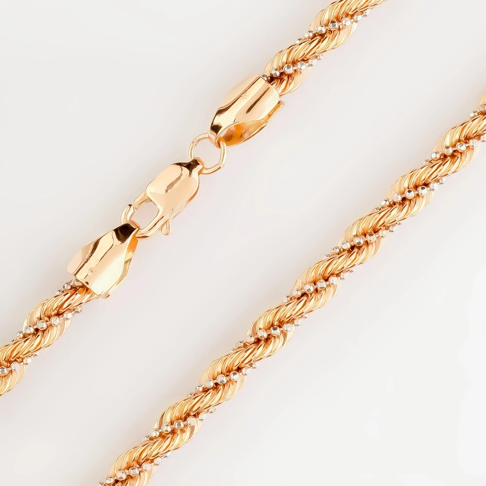 Цепь из красного золота 585 пробы