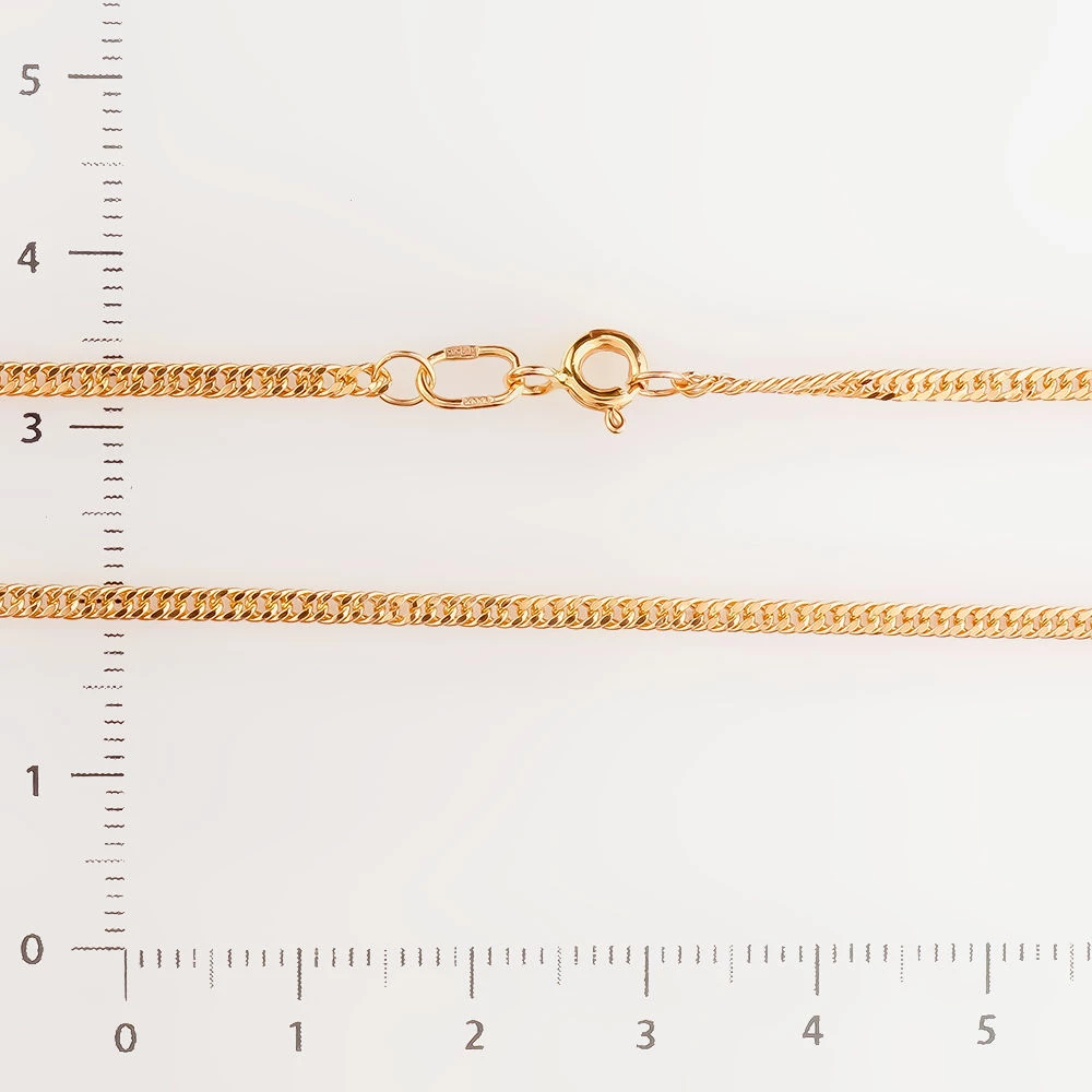Цепь из красного золота 585 пробы