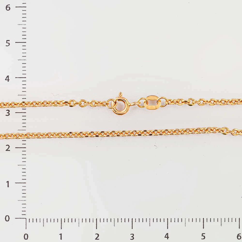 Цепь из красного золота 585 пробы