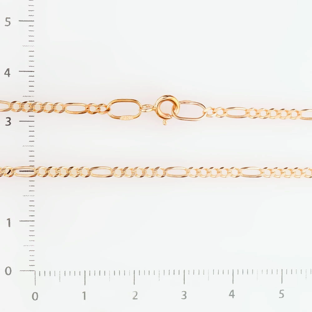 Цепь из красного золота 585 пробы