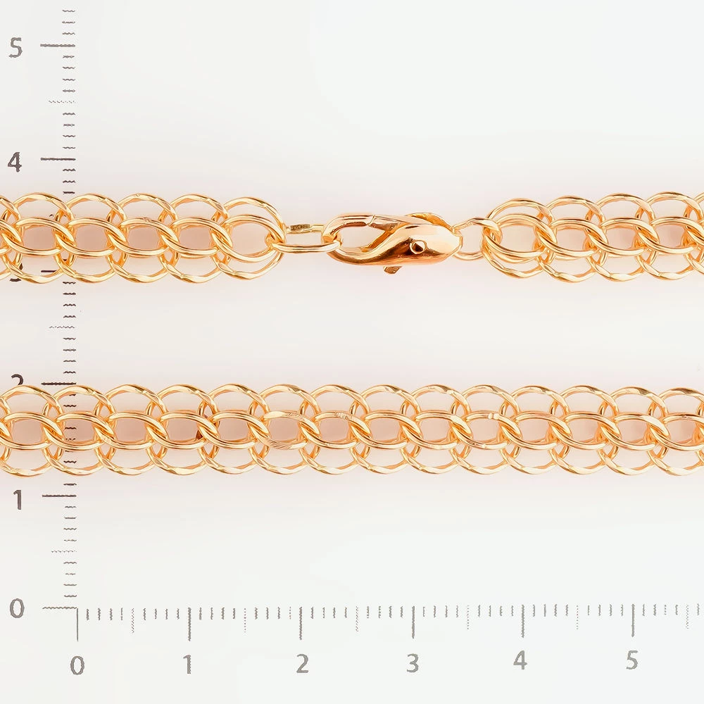 Цепь из красного золота 585 пробы