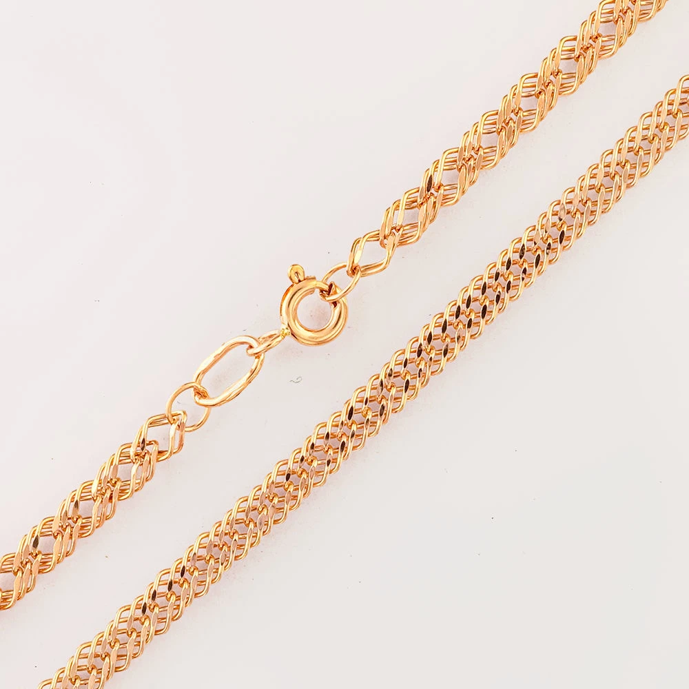 Цепь из красного золота 585 пробы