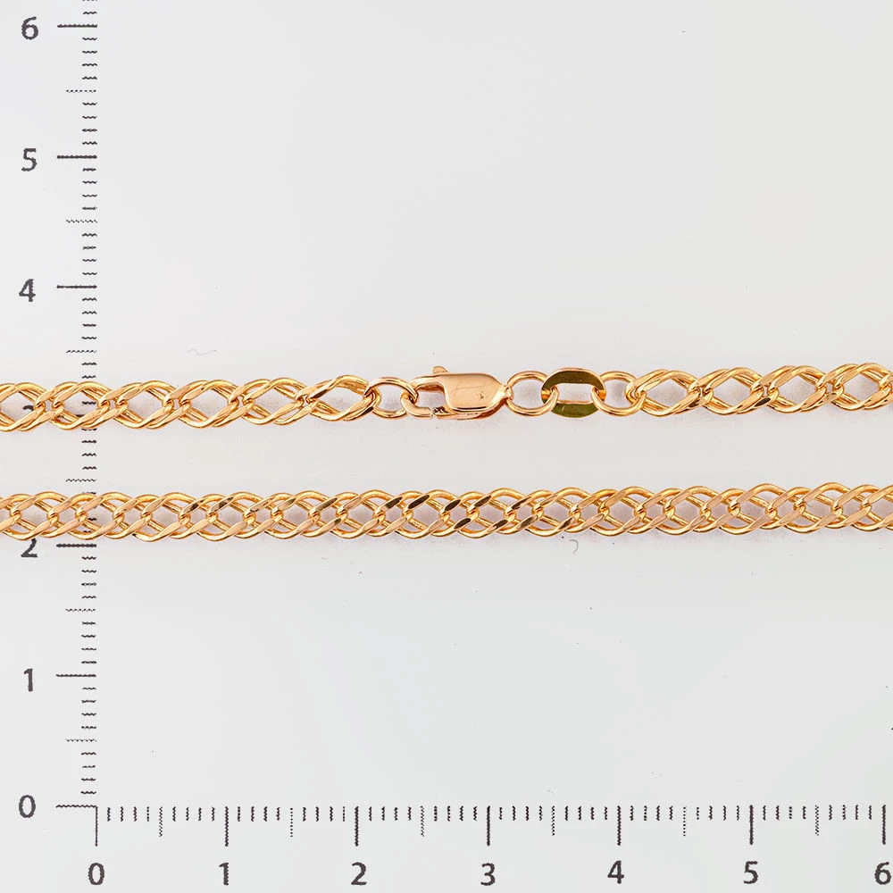 Цепь из красного золота 585 пробы