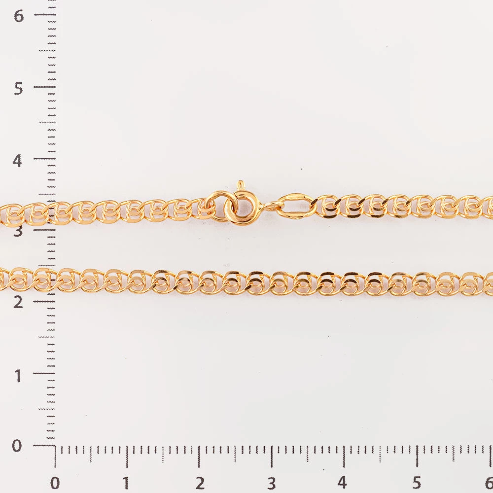 Цепь из красного золота 585 пробы