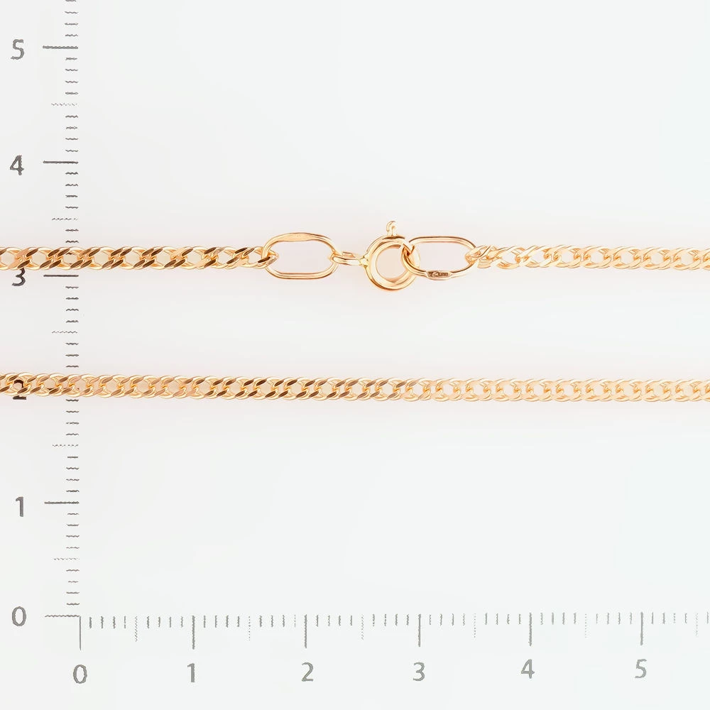 Цепь из красного золота 585 пробы