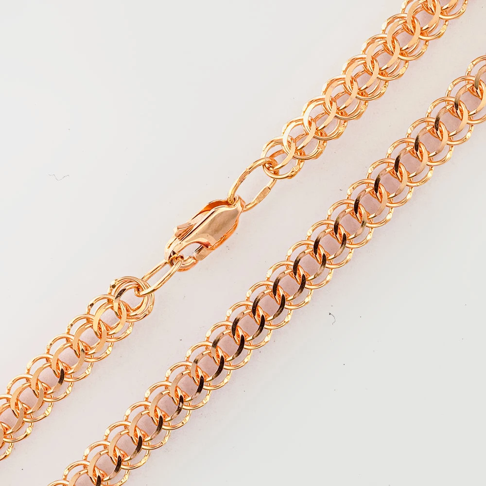 Цепь из красного золота 585 пробы