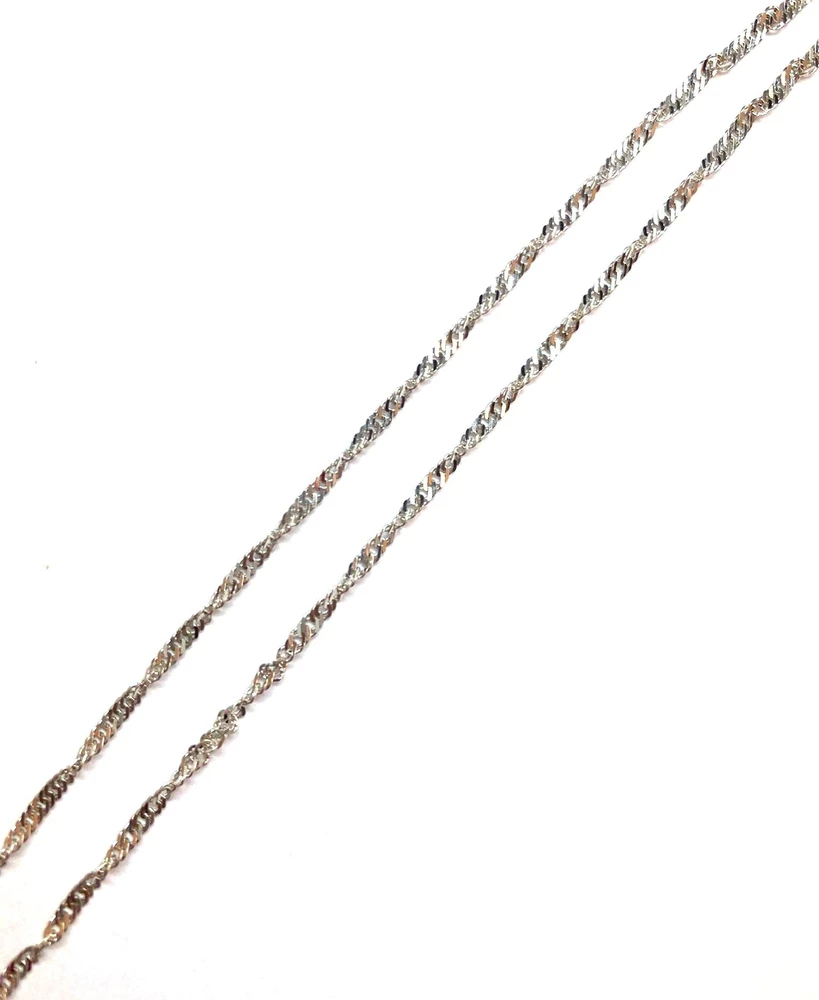 Цепь из белого золота 585 пробы