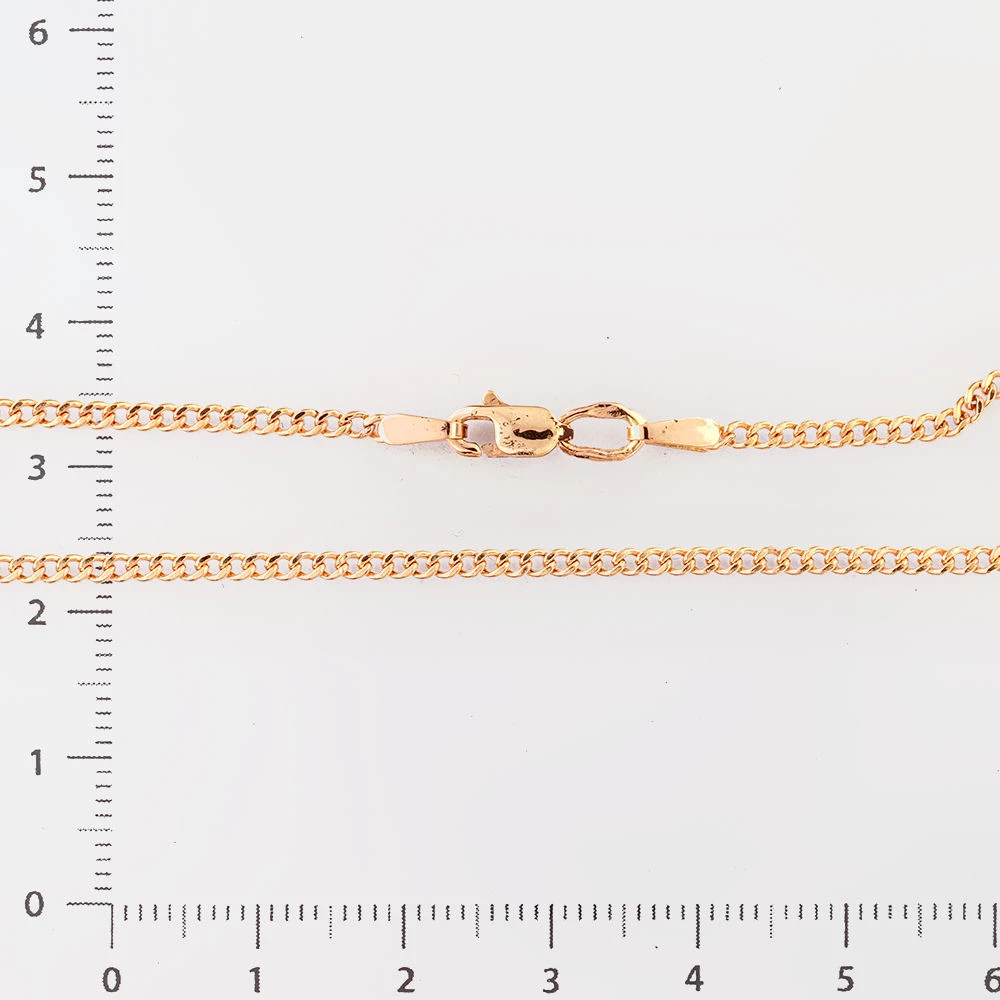 Цепь из красного золота 585 пробы