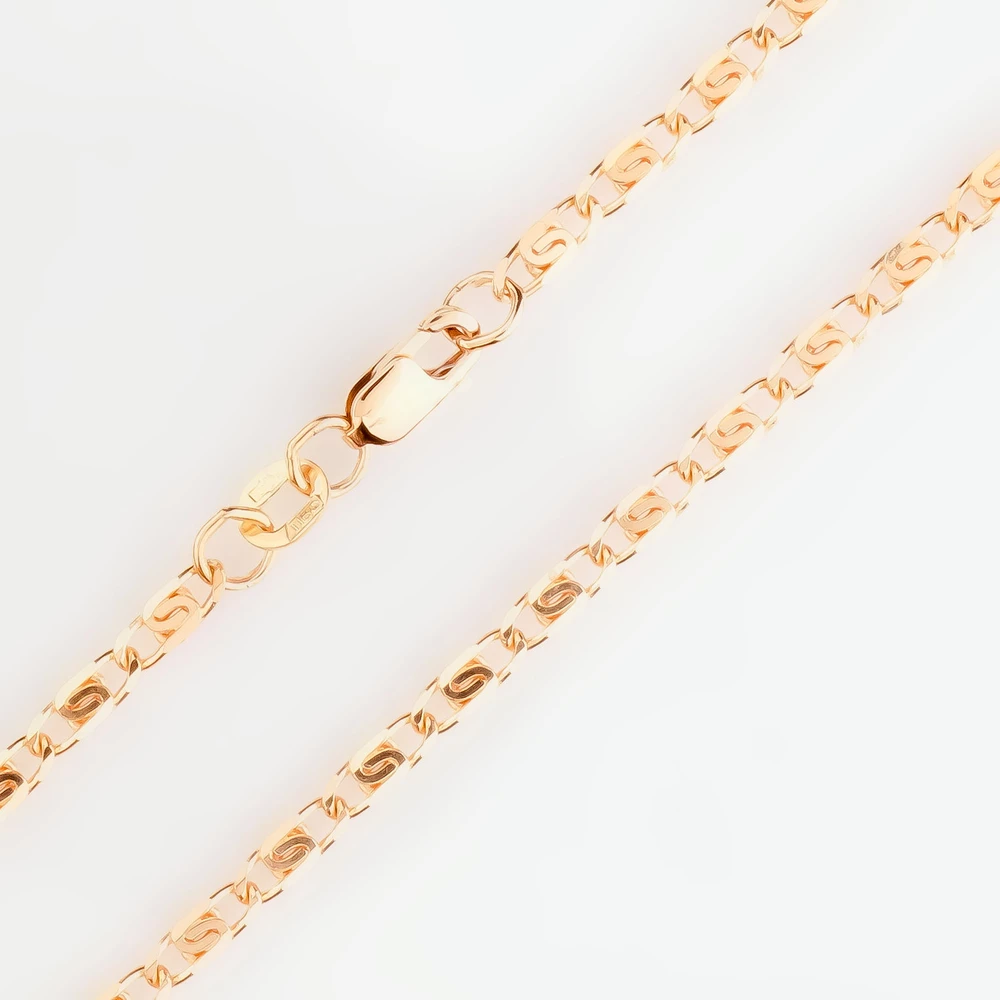 Цепь из красного золота 585 пробы