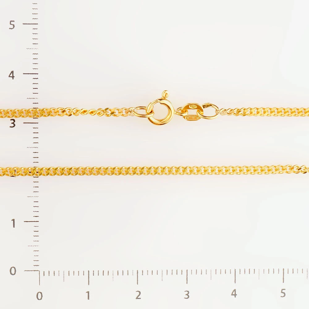 Цепь из желтого золота 750 пробы