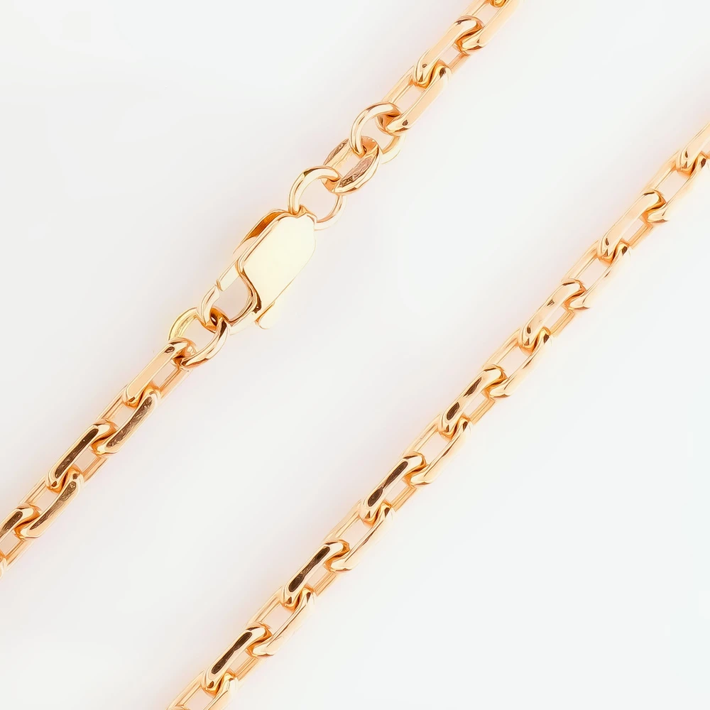 Цепь из красного золота 585 пробы