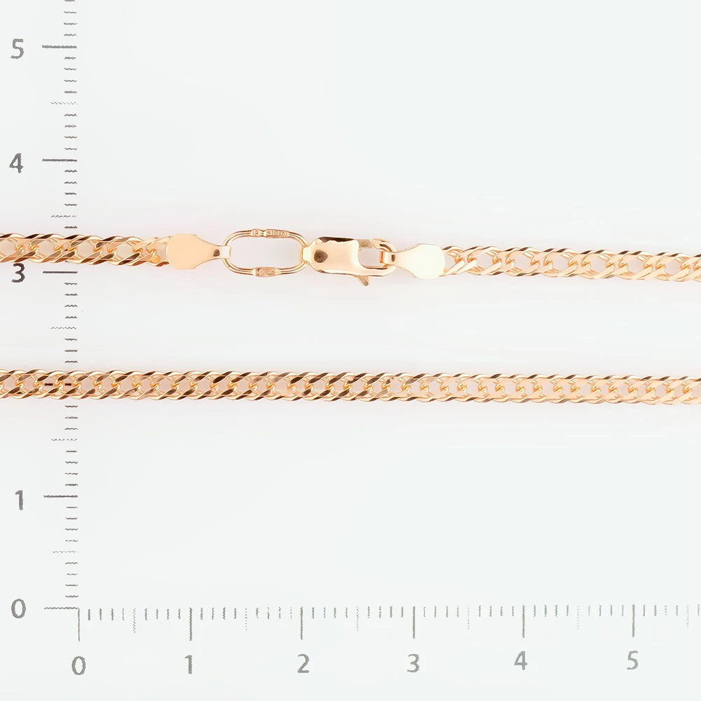 Цепь из красного золота 585 пробы