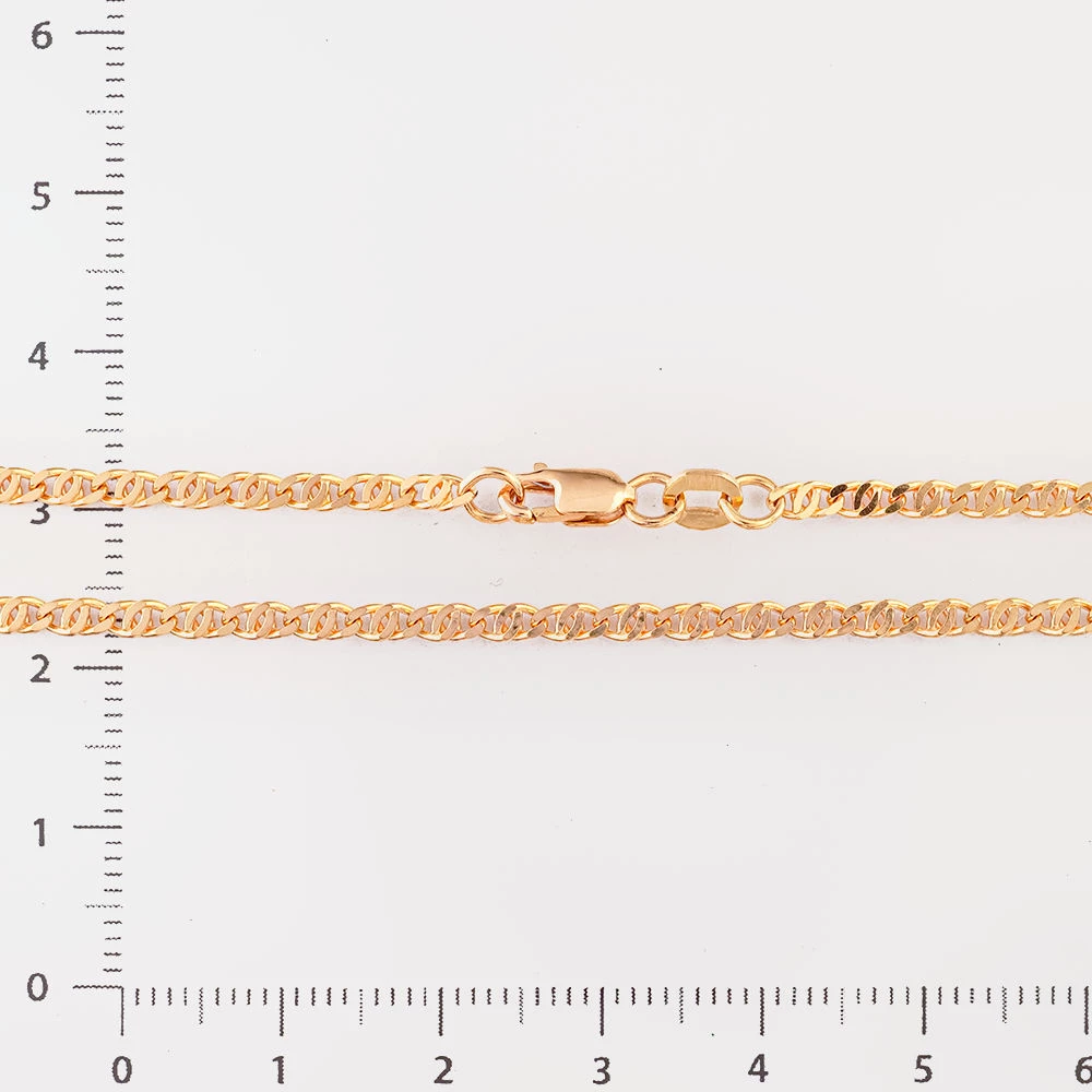 Цепь из красного золота 585 пробы