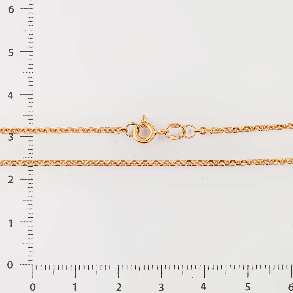 Цепь из красного золота 585 пробы