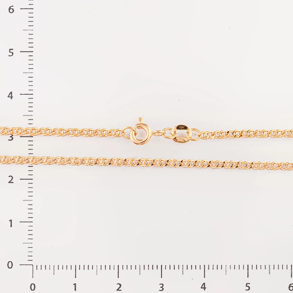 Цепь из красного золота 585 пробы