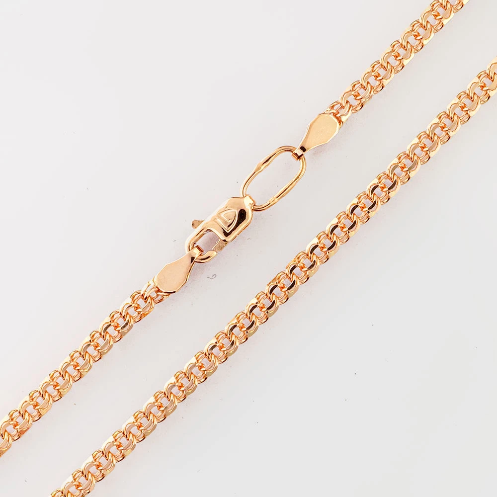 Цепь из красного золота 585 пробы