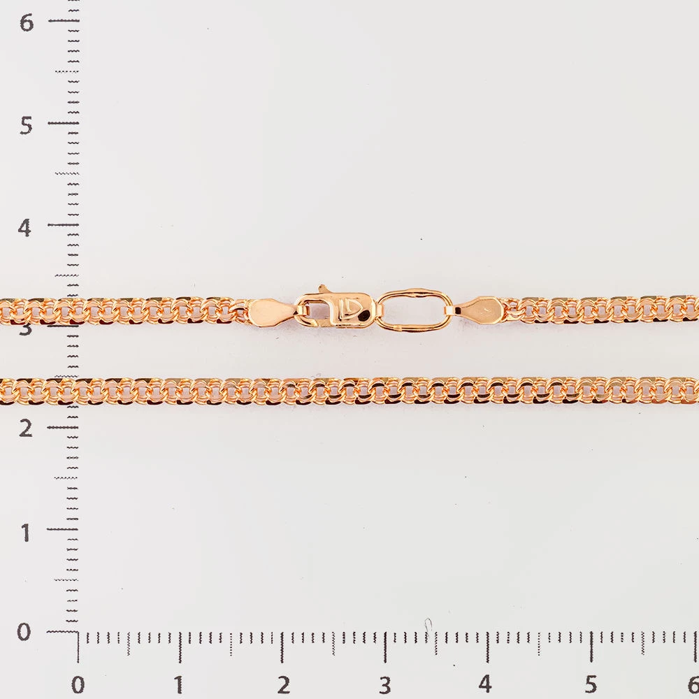 Цепь из красного золота 585 пробы