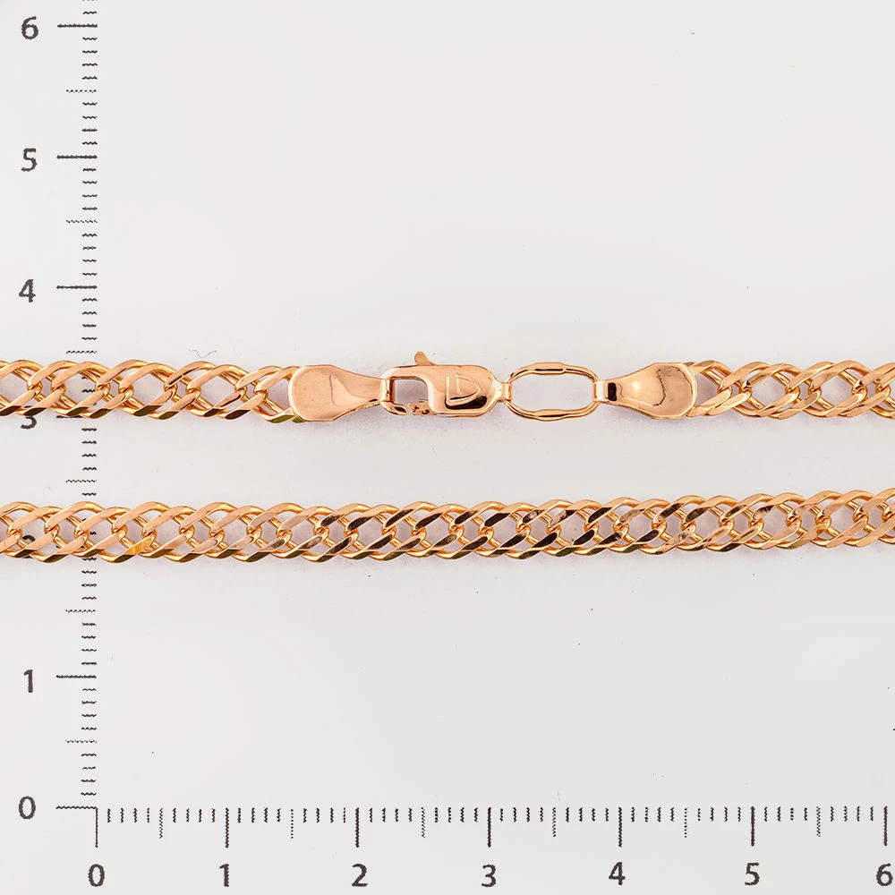 Цепь из красного золота 585 пробы