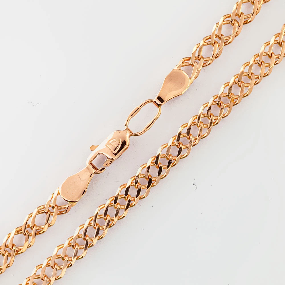 Цепь из красного золота 585 пробы