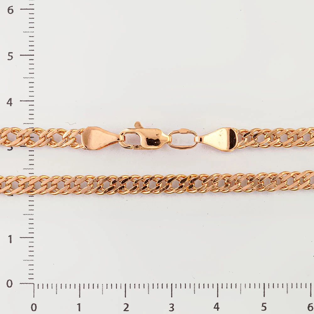 Цепь из красного золота 585 пробы