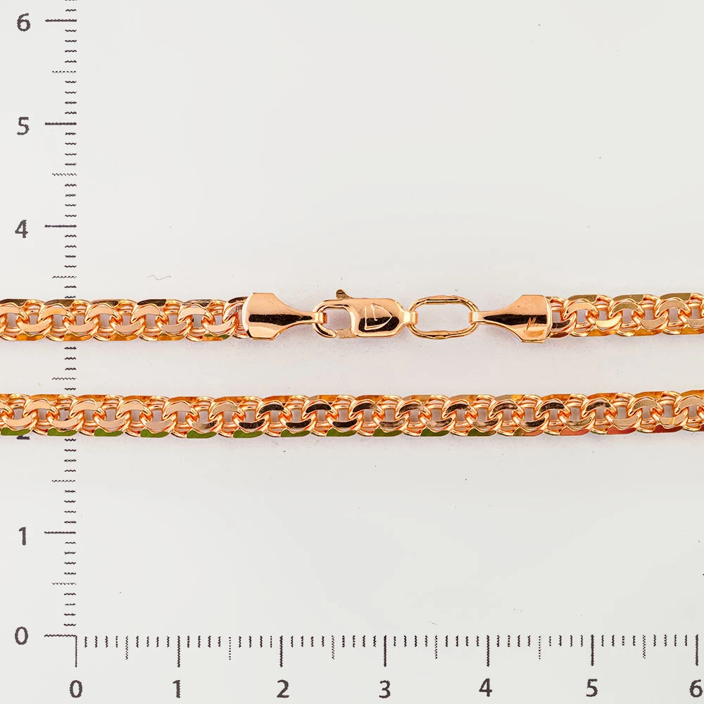 Цепь из красного золота 585 пробы