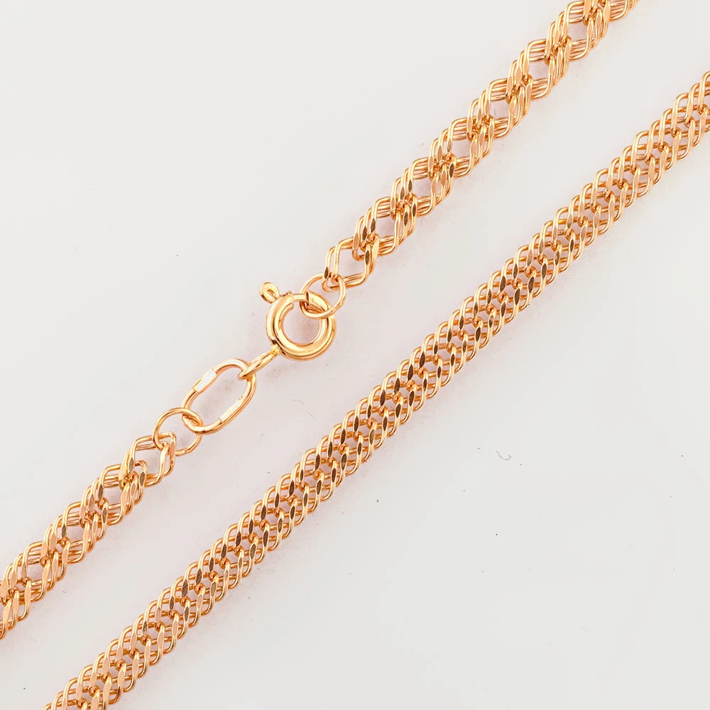 Цепь из красного золота 585 пробы