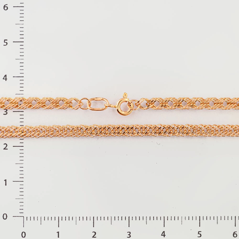 Цепь из красного золота 585 пробы