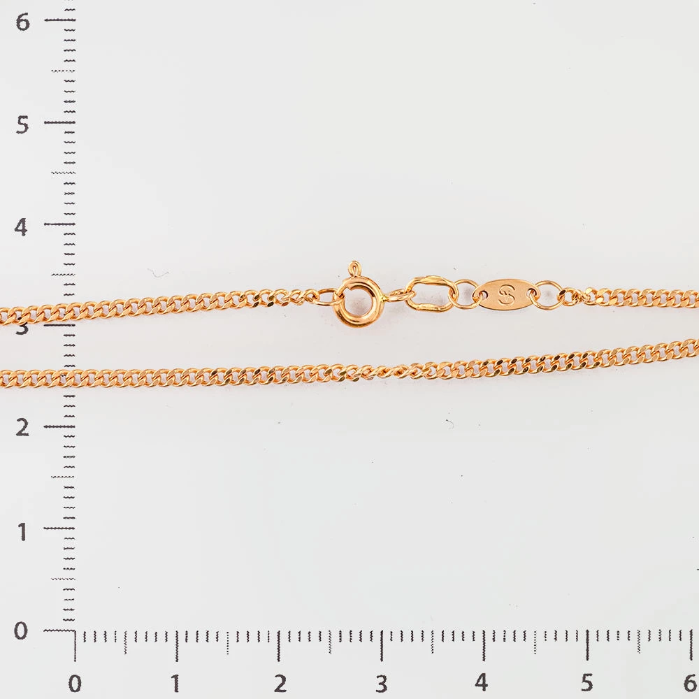 Цепь из красного золота 585 пробы