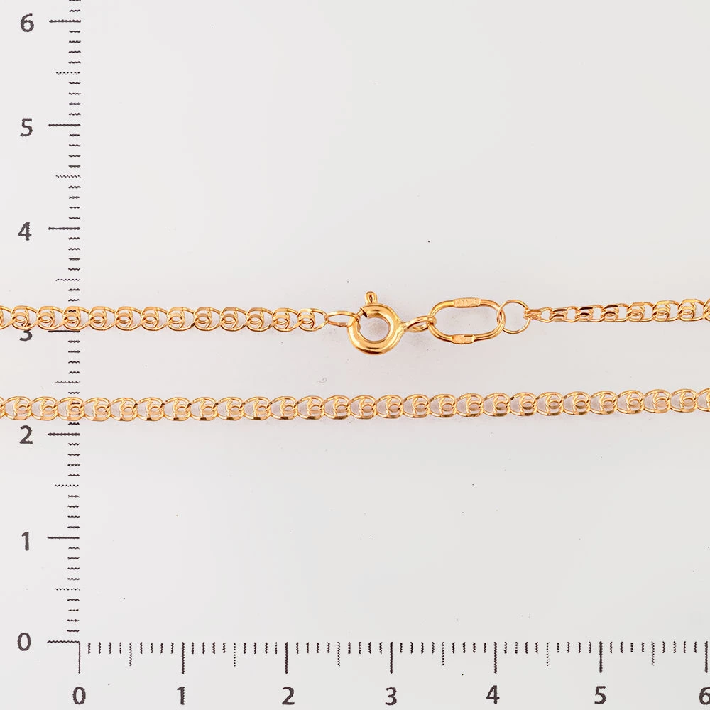 Цепь из красного золота 585 пробы