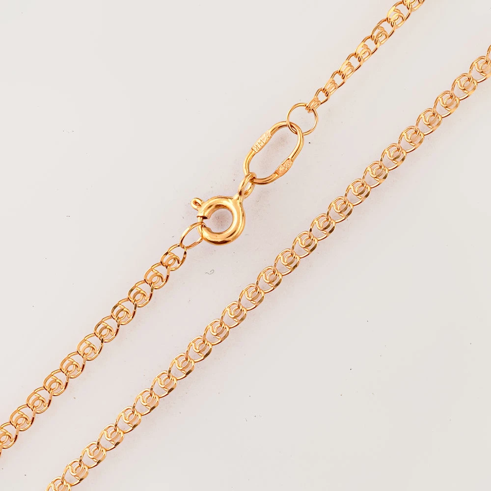 Цепь из красного золота 585 пробы